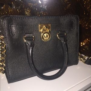 Michael Kors Hamilton Mini Leather Cross Body